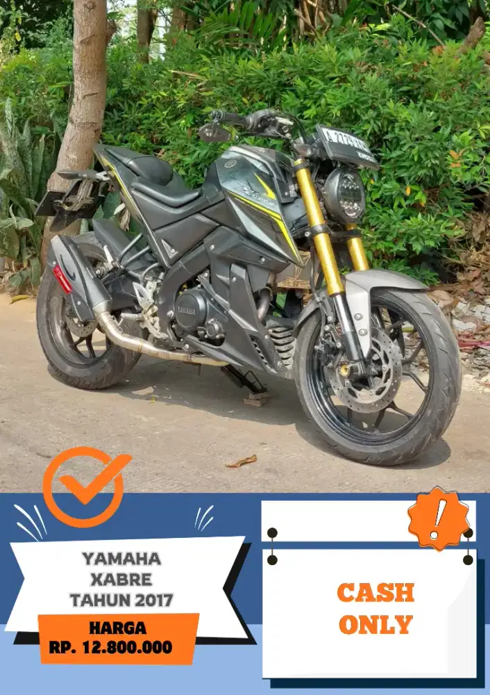 YAMAHA XABRE TAHUN 2017