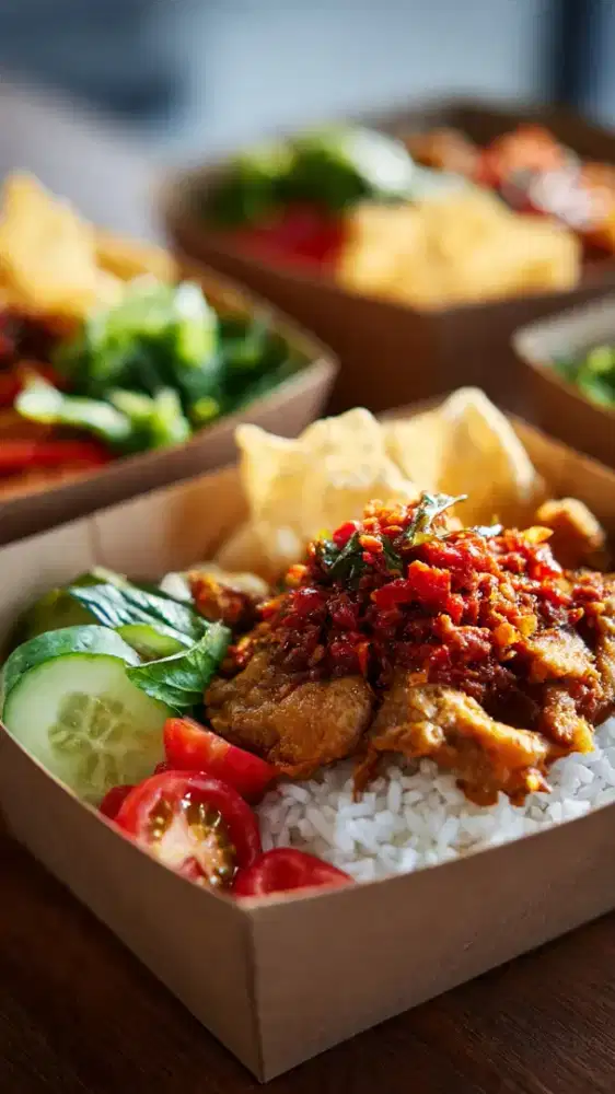 Catering nasi box menerima pesenan untuk acara