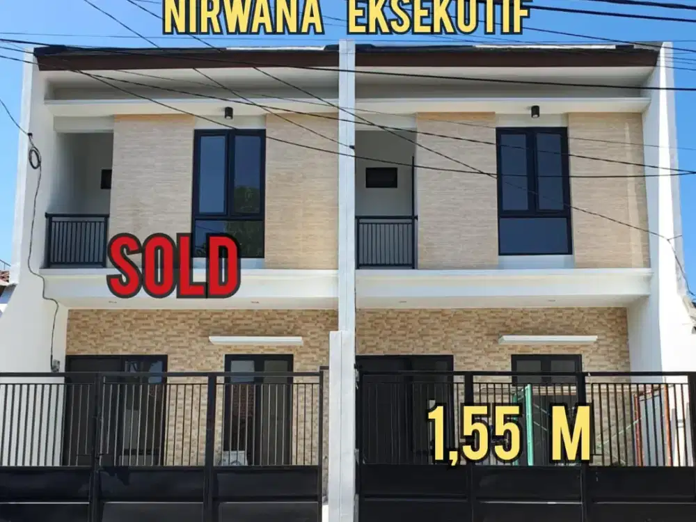 TURUN HARGA!!! JUAL HANYA 1 UNIT, RUMAH BARU DI NIRWANA EKSEKUTIF, WONOREJO