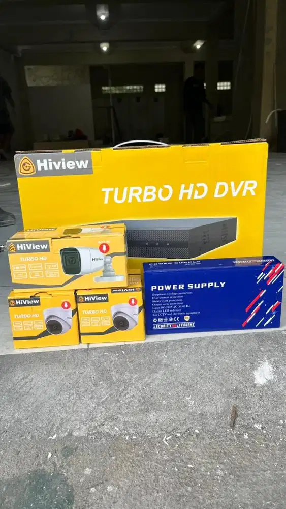 Paket cctv 2/3/4 kamera