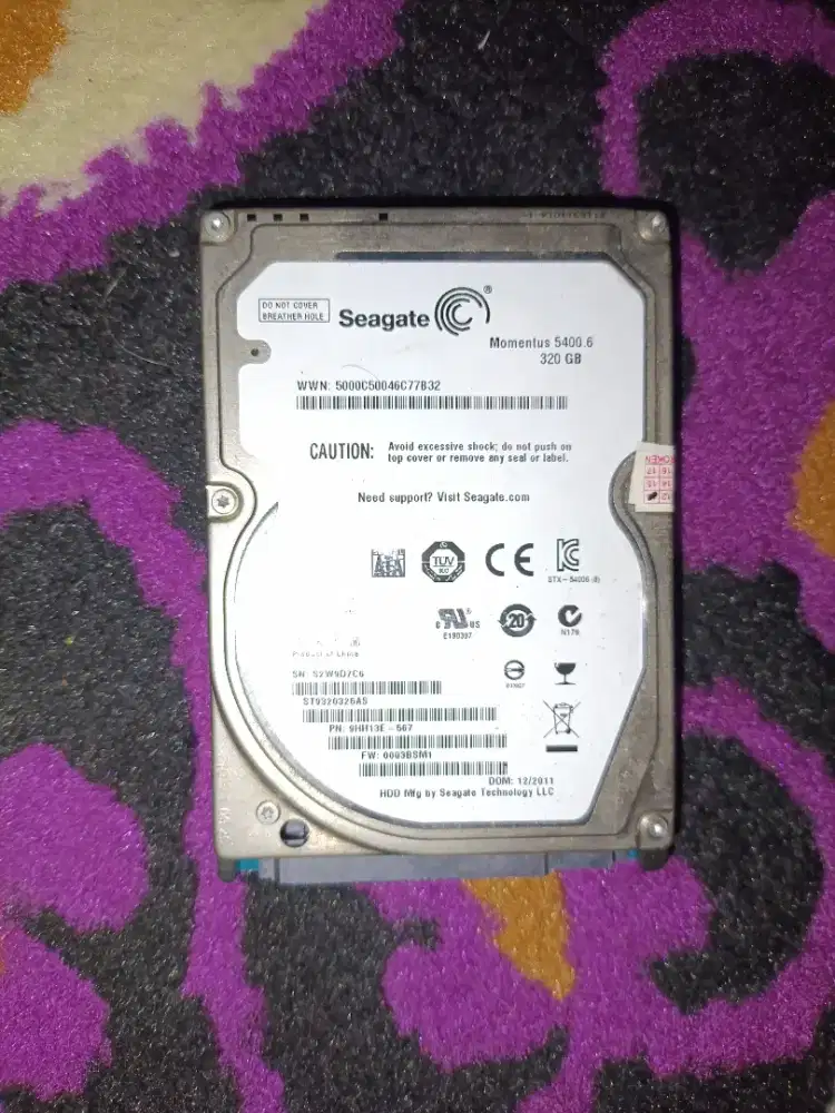 Jual hdd 320 gb