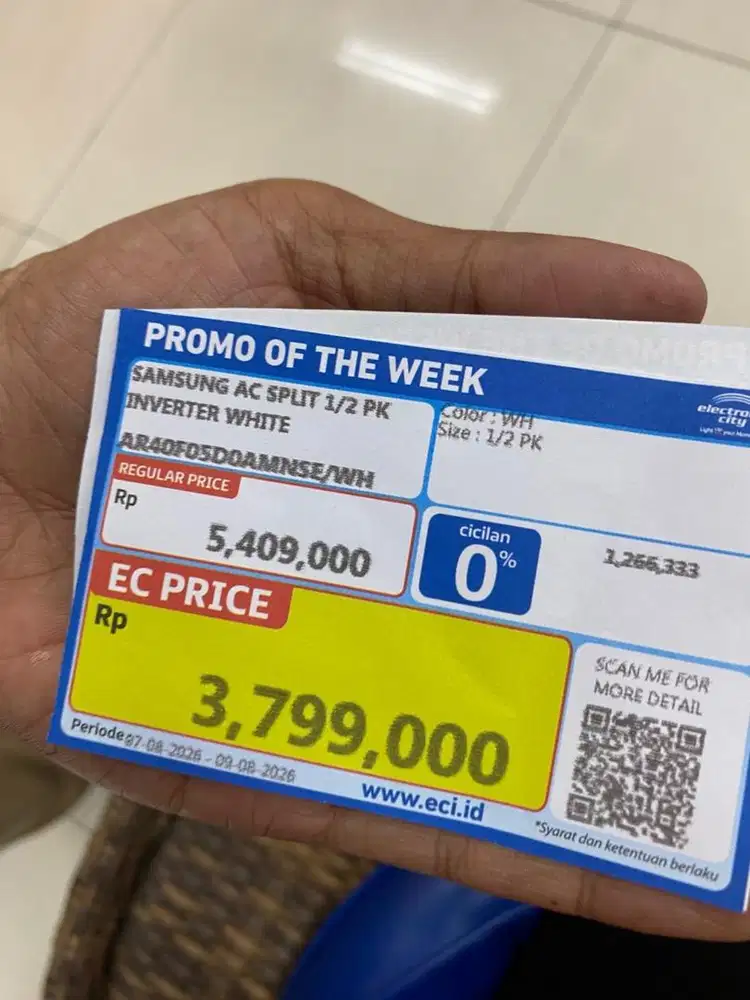 AC SAMSUNG PROMO