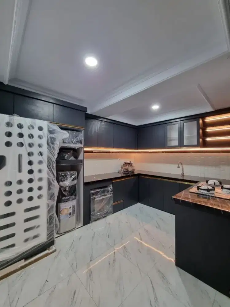 Custom kitchen set minimalis wardrobe bedroom set livingroom room