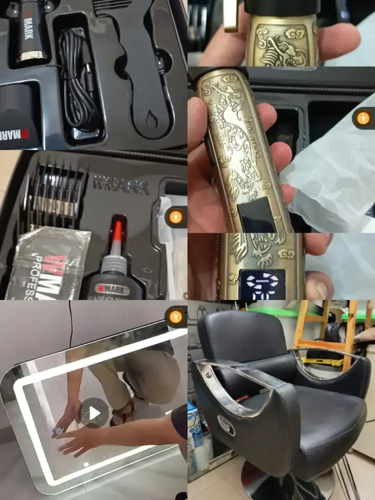 KURSI HIDROLIC RC DAMON & PAKET BARBER