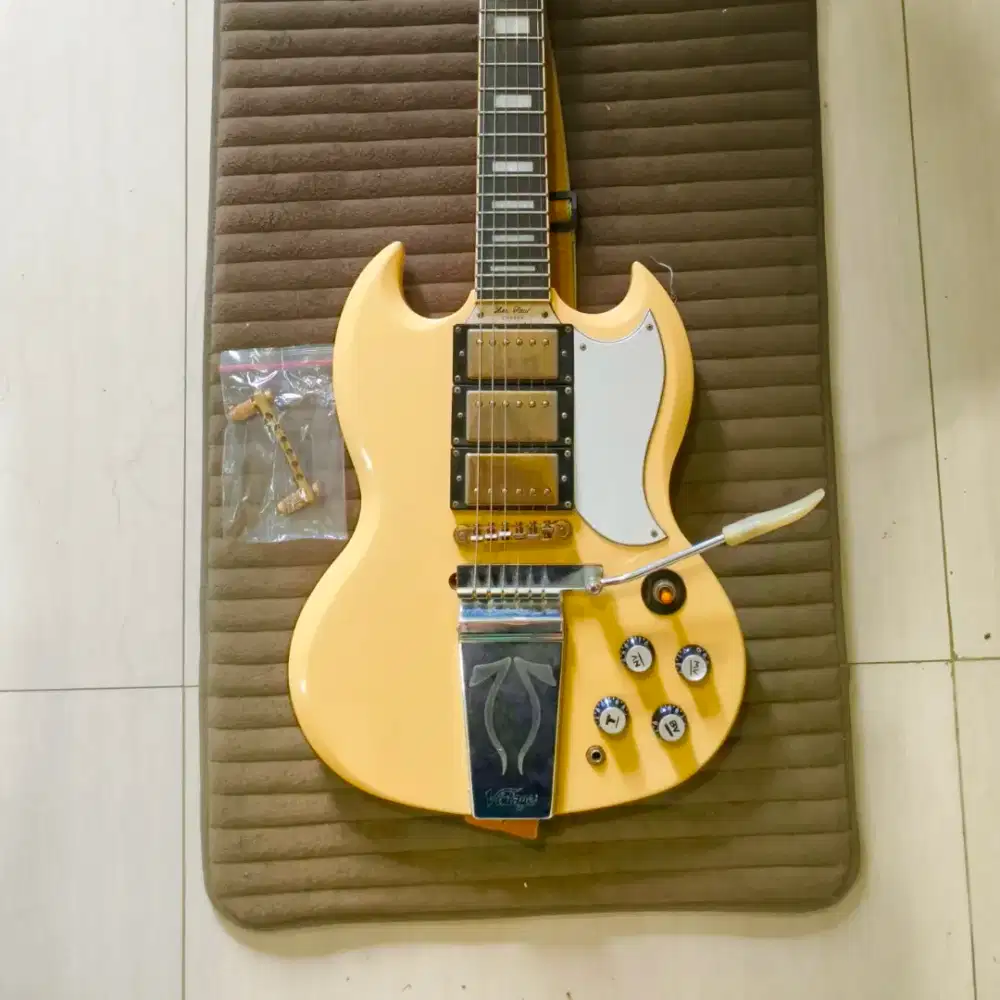 NEGO Epiphone 1963 SG LesPaulCustom G400 3Humbuckers VintageTremolo