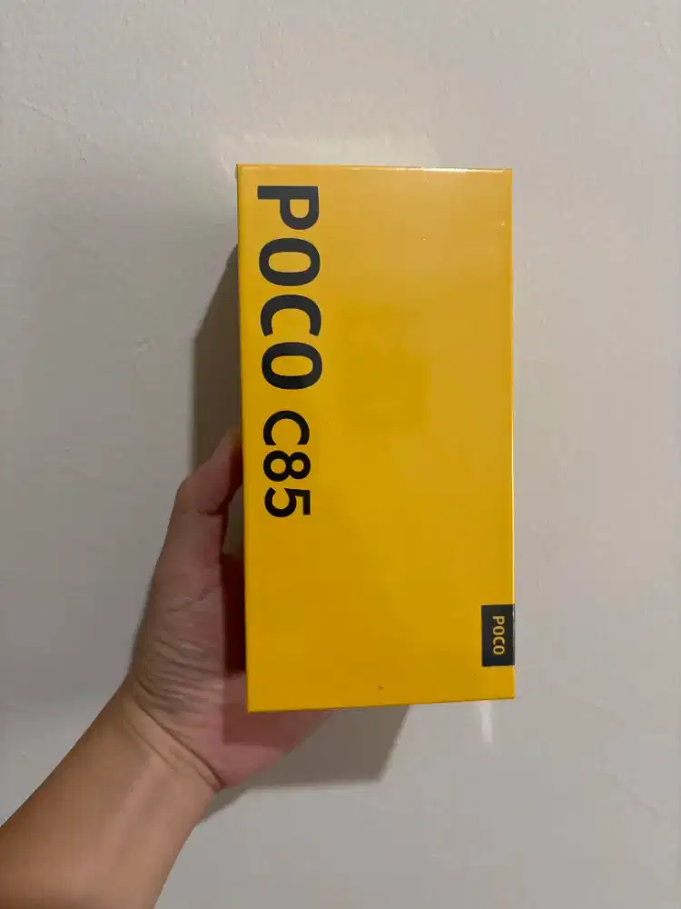[BARU] Poco C85 6/128, SEGEL Garansi Resmi, Bisa COD