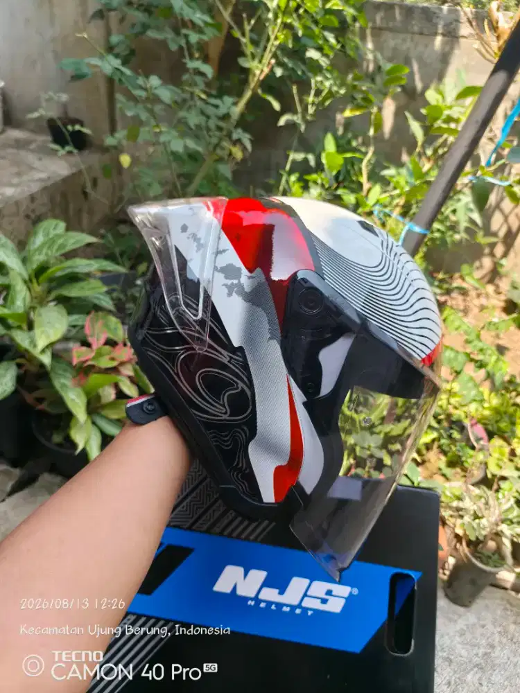 HELM NJS KAIROZ GT NUSANTARA FULLSET SIZE L FIT XL