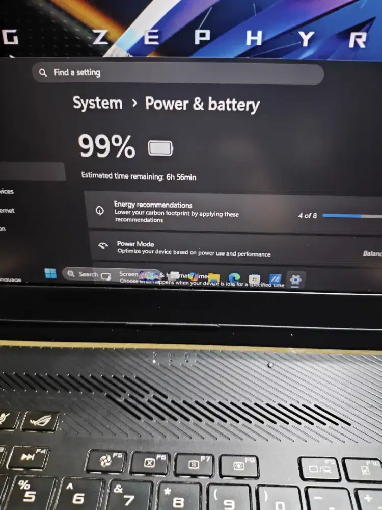 ASUS ROG ZEPHYRUS-GUV GU502DU = Spek Diatas Asus ROG Zephyrus G14