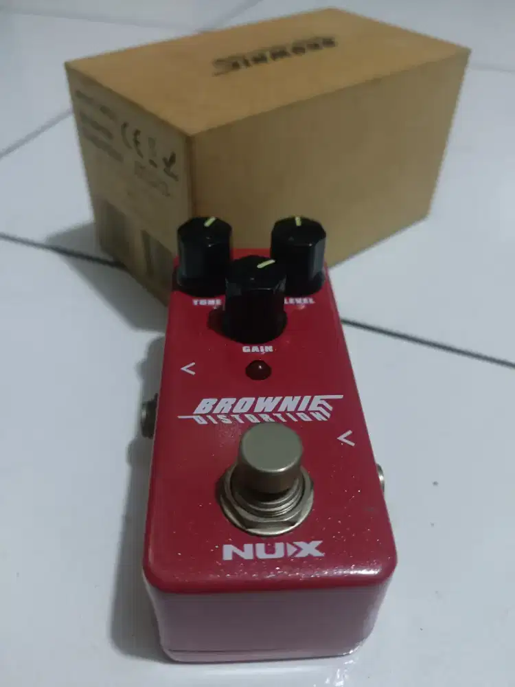 Pedal Effect gitar Nux Brownie Distorsi Distortion