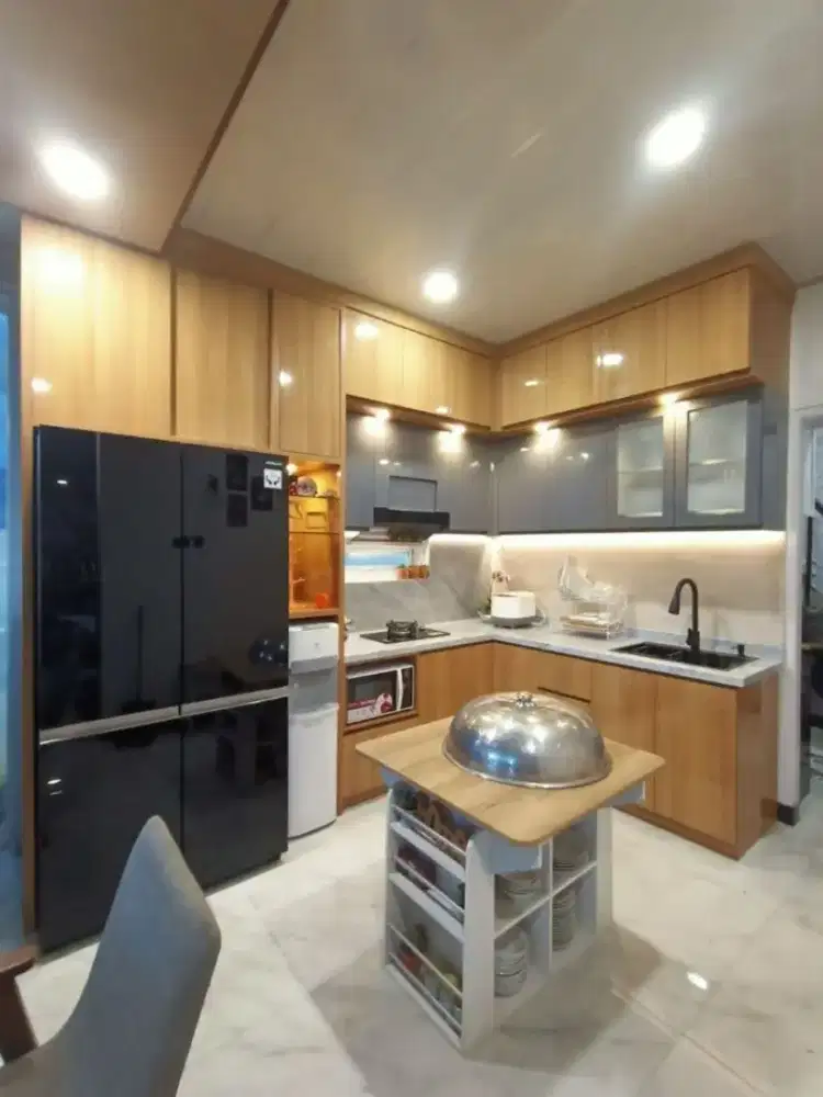 Custom kitchen set minimalis wardrobe bedroom set livingroom room