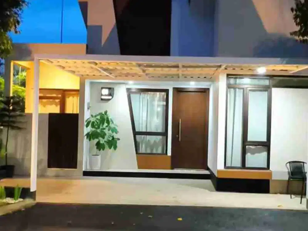 Jual Murah Rumah Sudah Renovasi Furnished di Podomoro Buah Batu Bandung