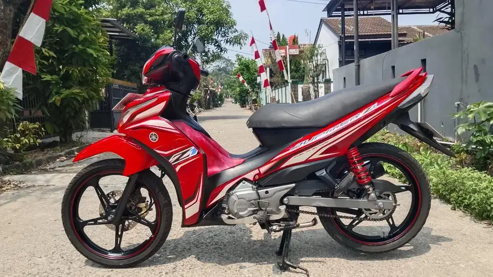 58@:PAJAK ON DEPOK JUPITER Z1 MERAH 2014