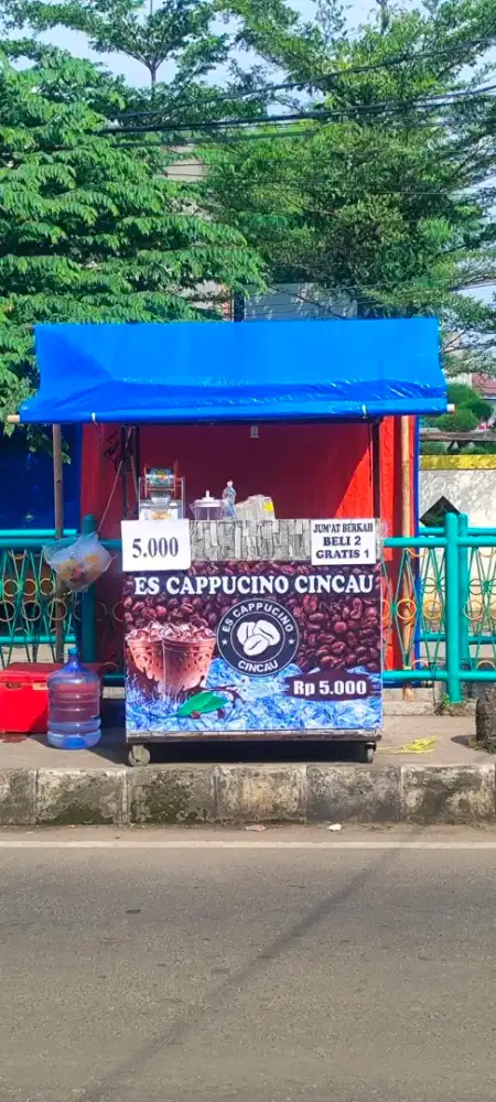 Di jual gerobak Capcin