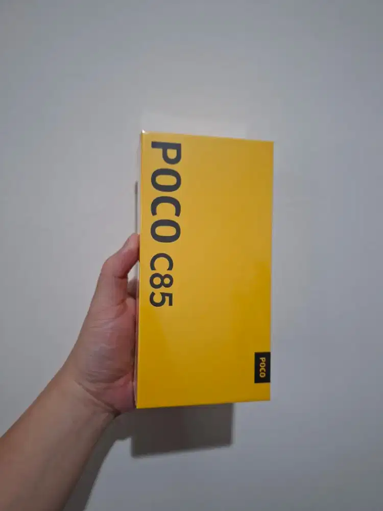 (BARU) Poco C85 6/128, SEGEL Garansi Resmi, Bisa COD