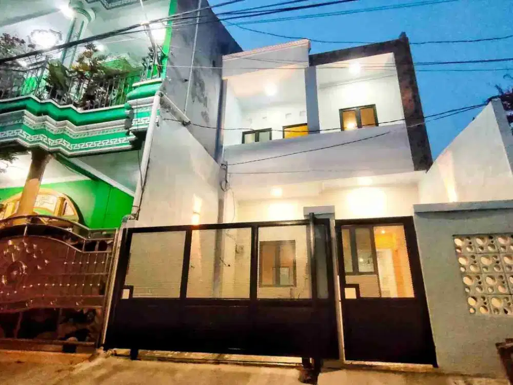 Dijual Rumah Modern Minimalis 2 Lantai 3 KT di Pondok Ungu Sektor 5 Bekasi