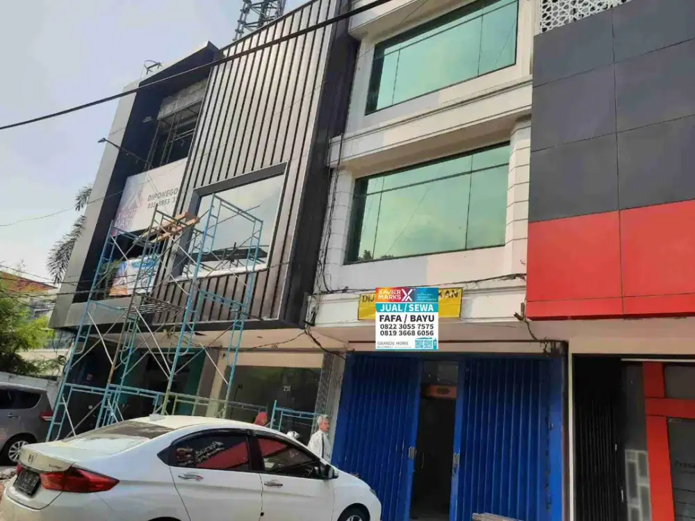 Dijual ruko di raya Diponegoro surabaya pusat