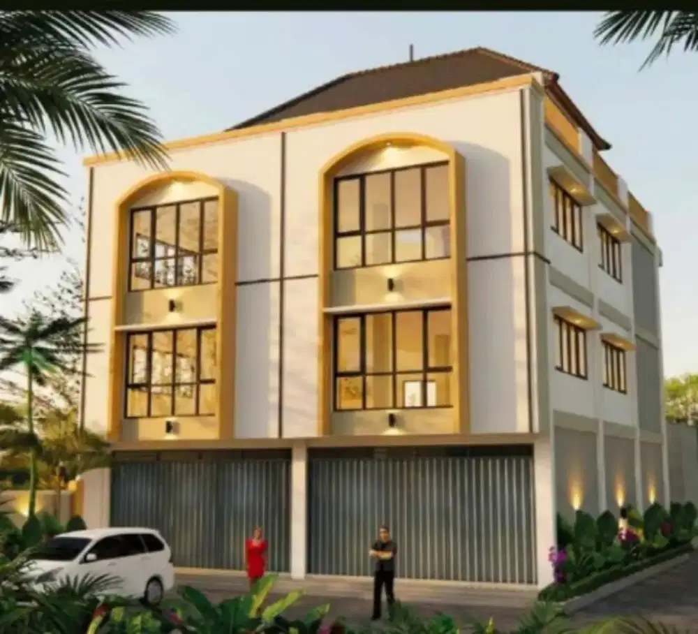 DIJUAL RUKO BRAND NEW DEKAT GWK JIMBARAN - 3 LANTAI + ROOFTOP - SHM