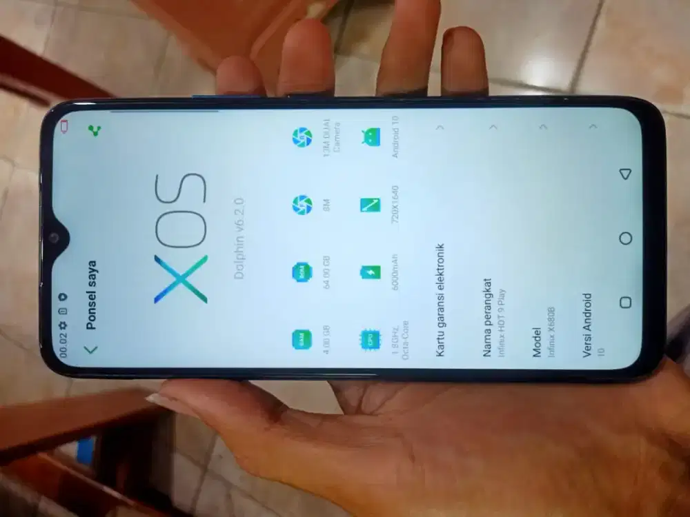 Infinix hot 9 play 4/64gb
