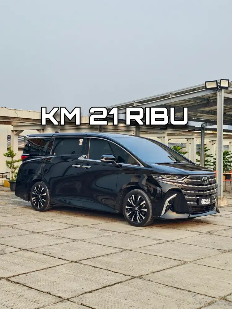 KM LOW 21RB RECORD !! TOYOTA ALPHARD G 2.5 2023 AT MDL 2025/2024