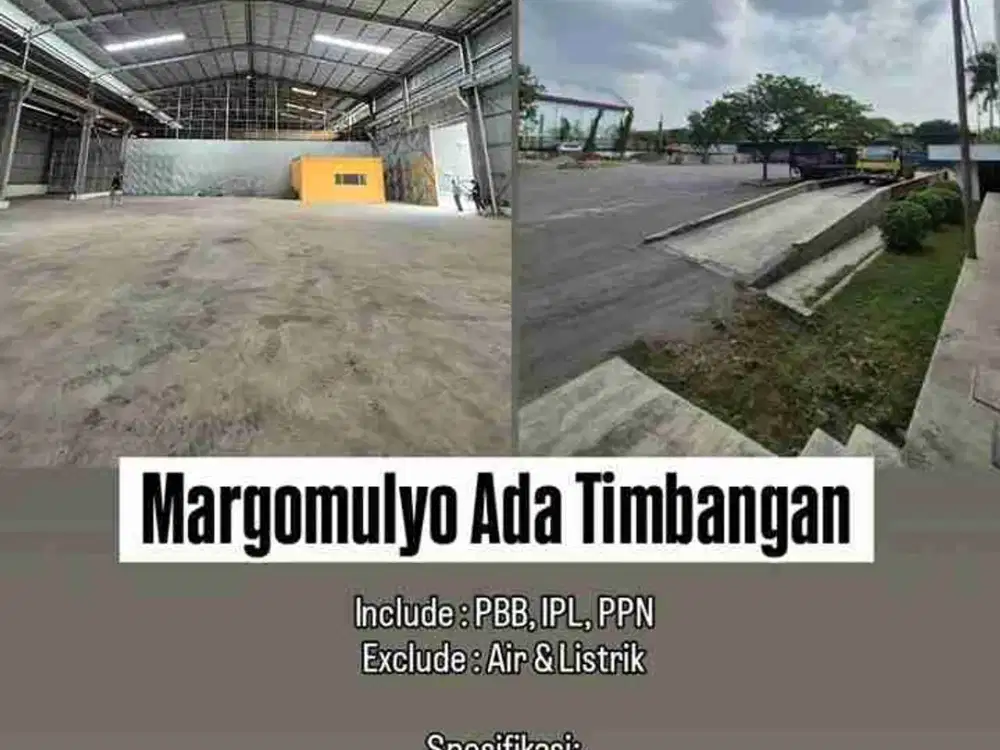 Margomulyo ada Timbangan Dekat kalianak, Pelabuhan dan tol.