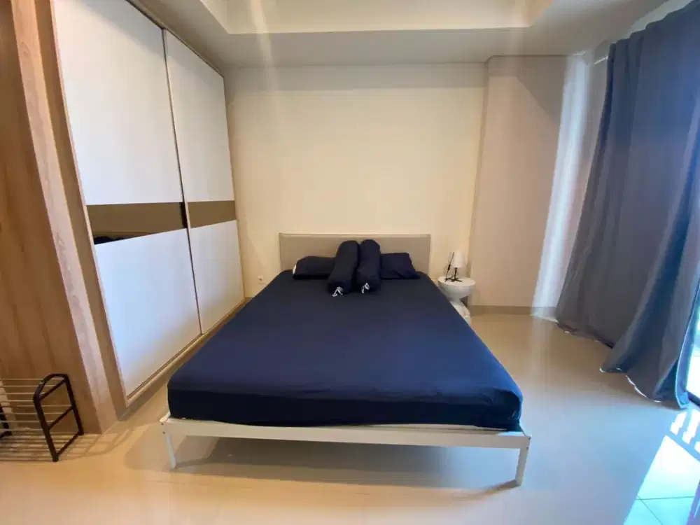 DISEWAKAN UNIT APARTMENT CLEON PARK TYPE STUDIO HARIAN