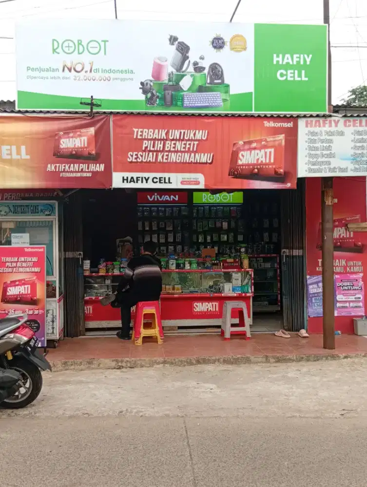 pekerja untuk jaga konter dan accessories,