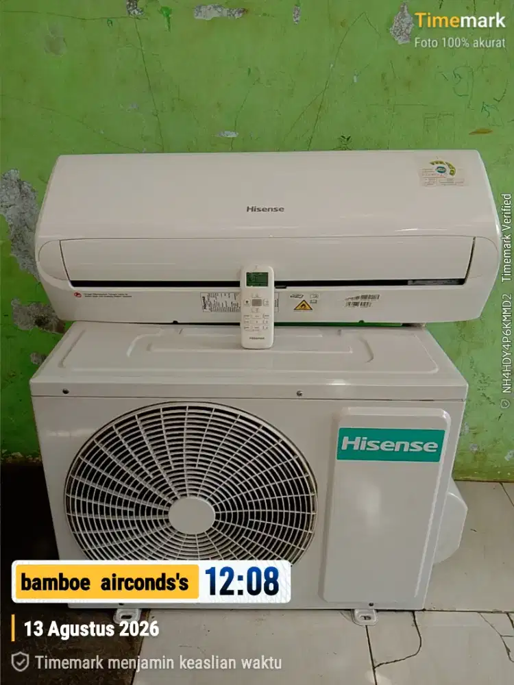 1/2 PK  harga sudah termasuk pemasangan area Depok & sekitar nya