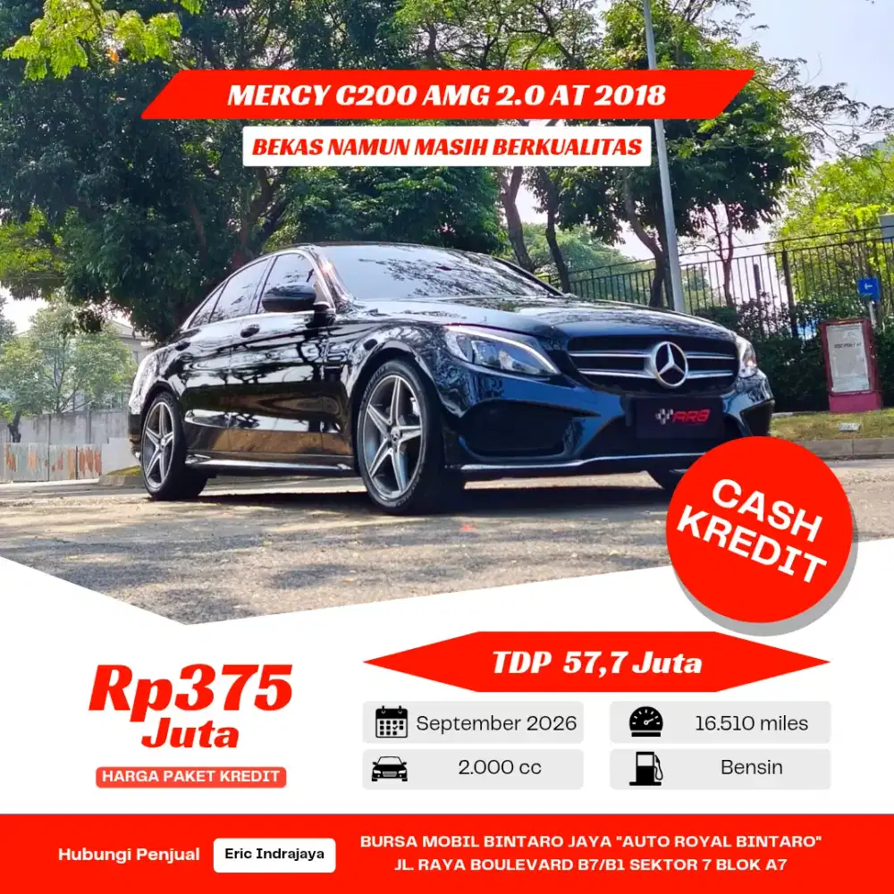 Mercedes-Benz C200 AMG 2.0 AT 2018