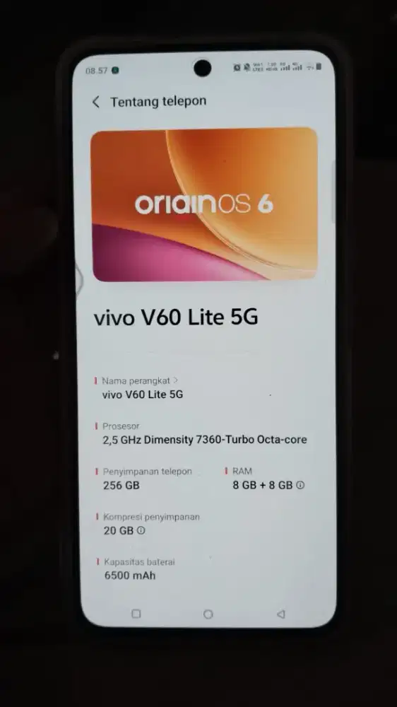 VIVO V60 LITE 5G