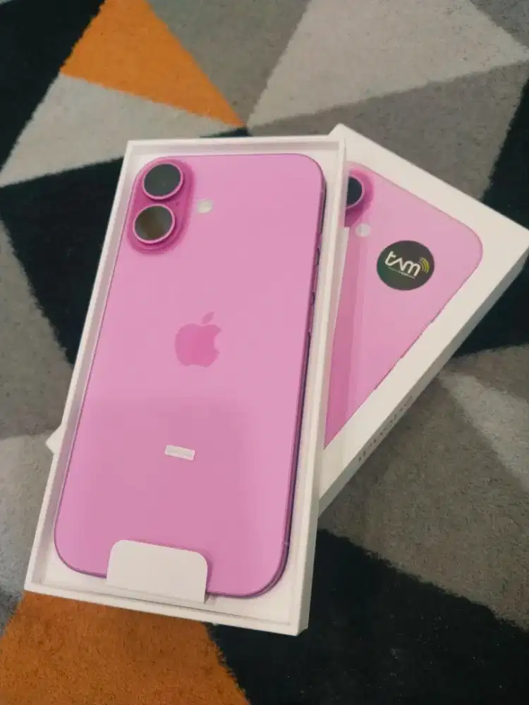 Iphone pink 16 128gb ibox (BNIB) kado ulta