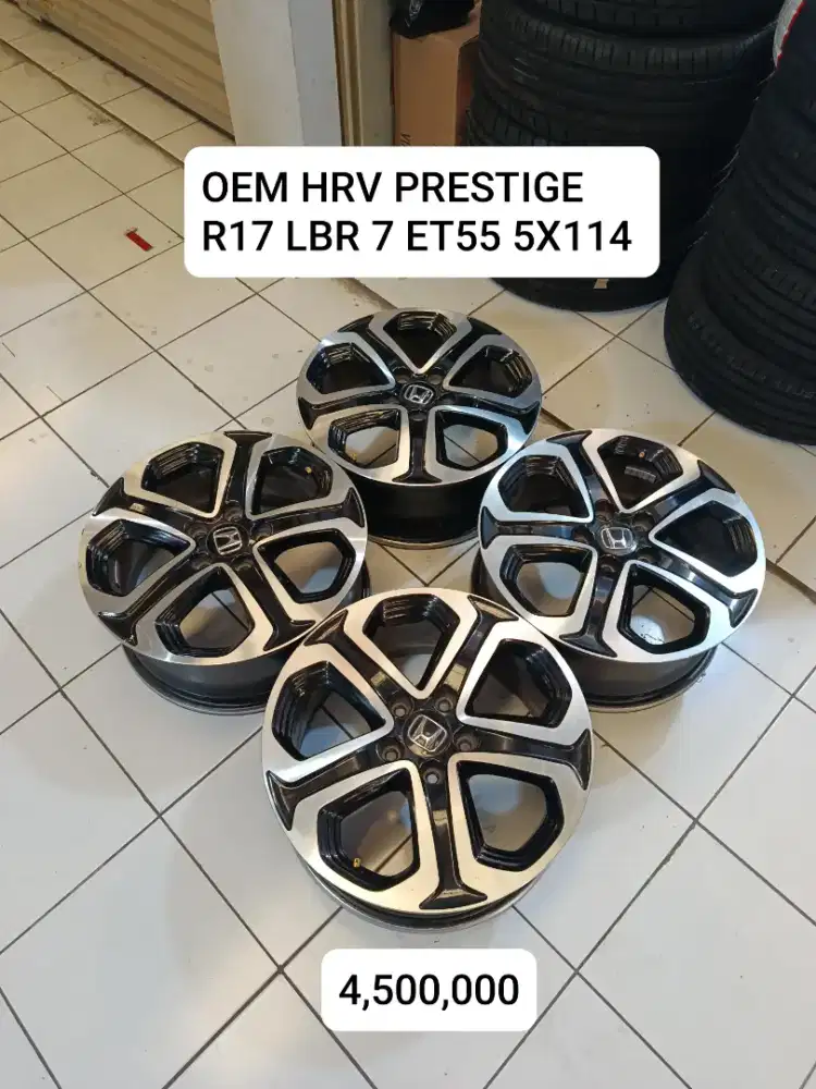 VELG ORIGINAL HRV PRESTIGE R17 LBR 7 ET55 5X114