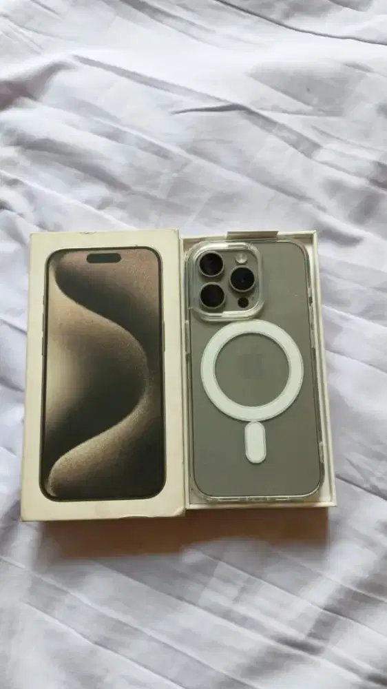 iPhone 15 Pro 128GB Natural Titanium

128GB • Resmi iBox PA/A