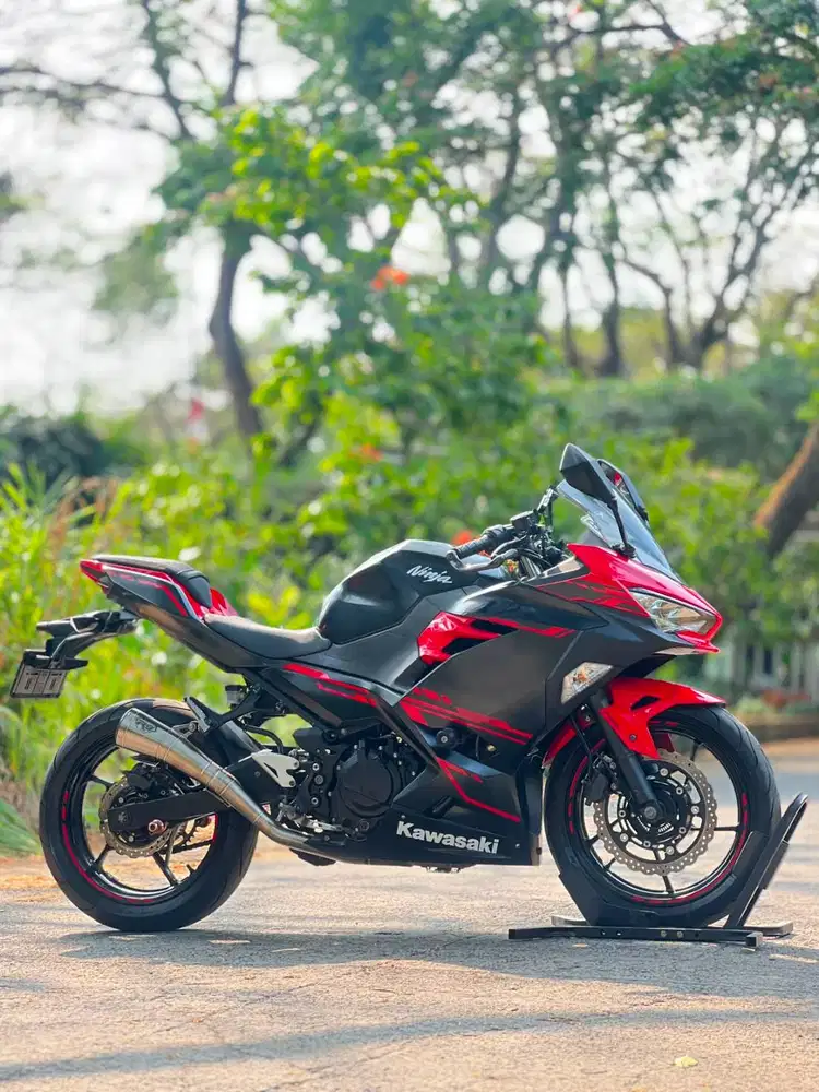 KAWASAKI NEW NINJA 250 FI ABS SE 2018 MERAH KM LOW PAJAK ON KAYAK BARU