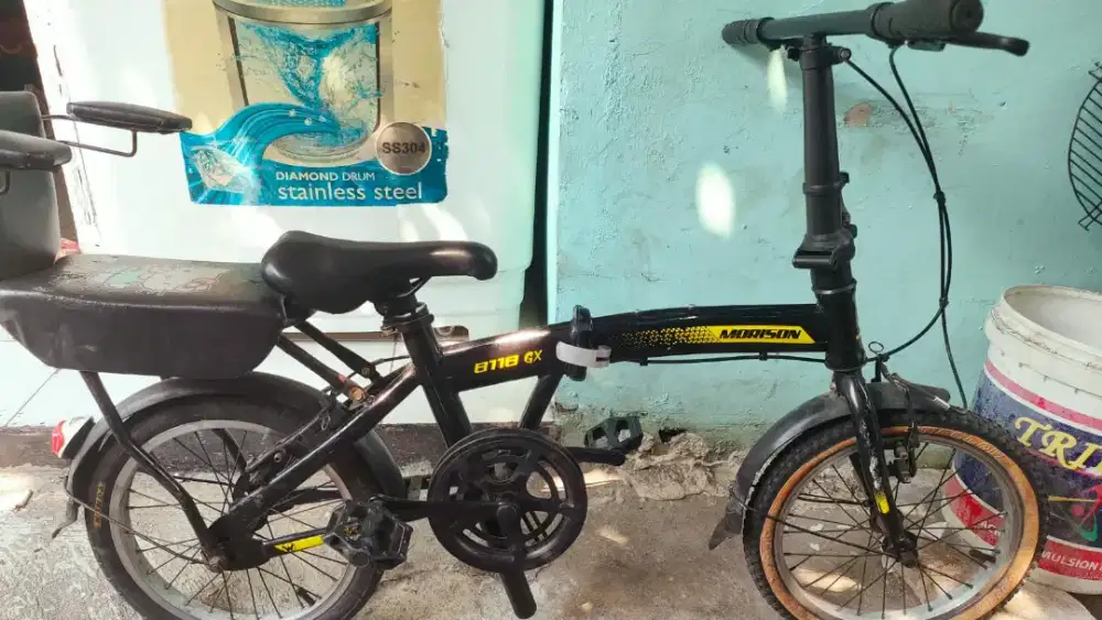 sepeda lipet merk morison