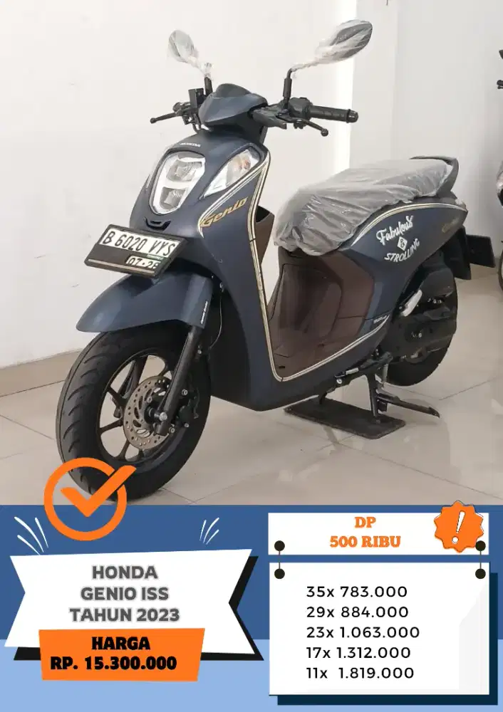 Dp 500 Ribu!! HONDA GENIO ISS TAHUN 2023