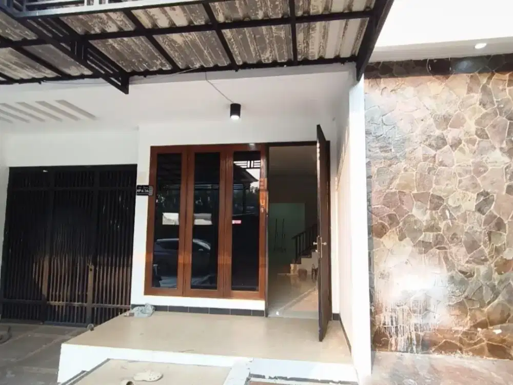 DISEWAKAN RUMAH 2 LANTAI SEMI FURNISHED – HELICONIA HARAPAN INDAH