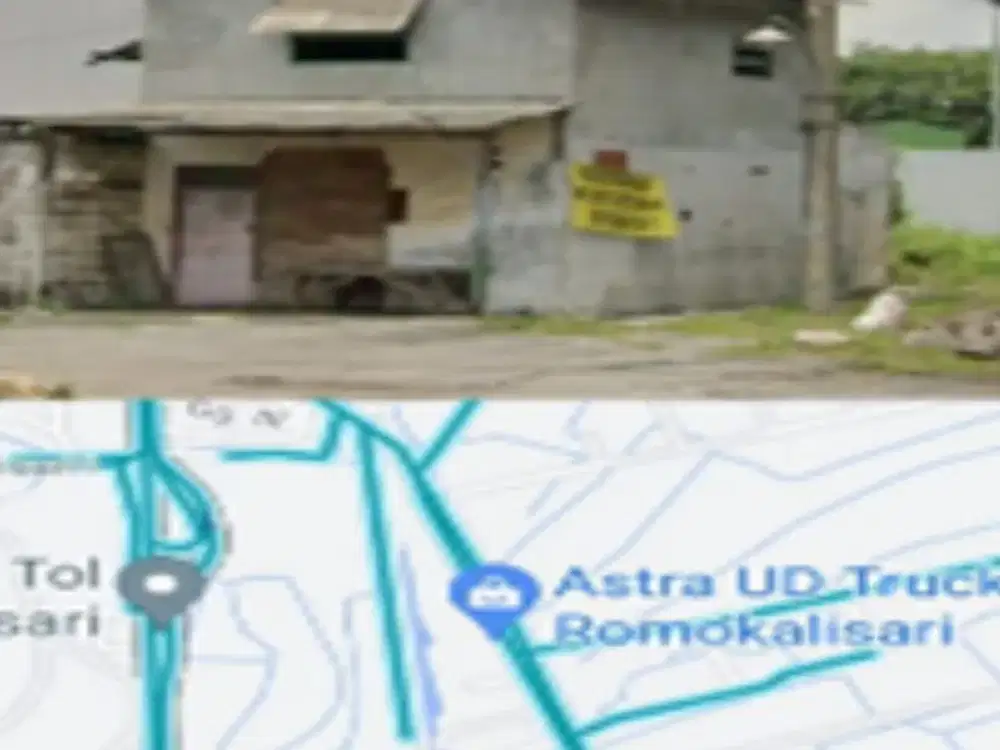Jual Tanah bentuk L 8000m2 lbr belakang di Osowilangun Surabaya