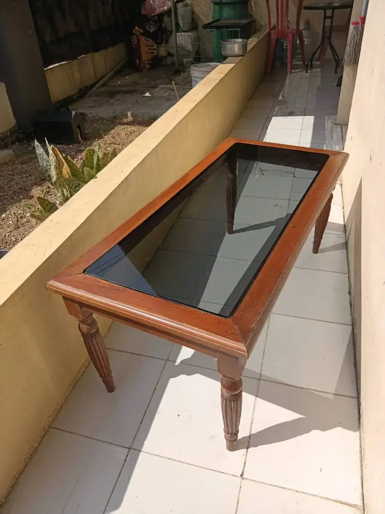 Meja Tamu Lawas,Antik,P x L x T = 108 x 51 x 44 cm,Tole Iskandar Depok