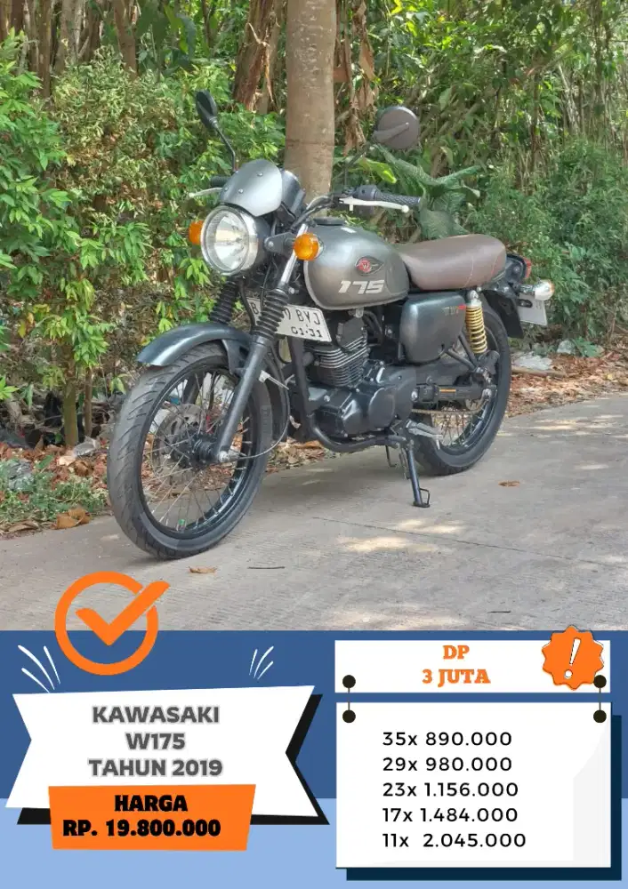 KAWASAKI W175 CAFE TAHUN 2019