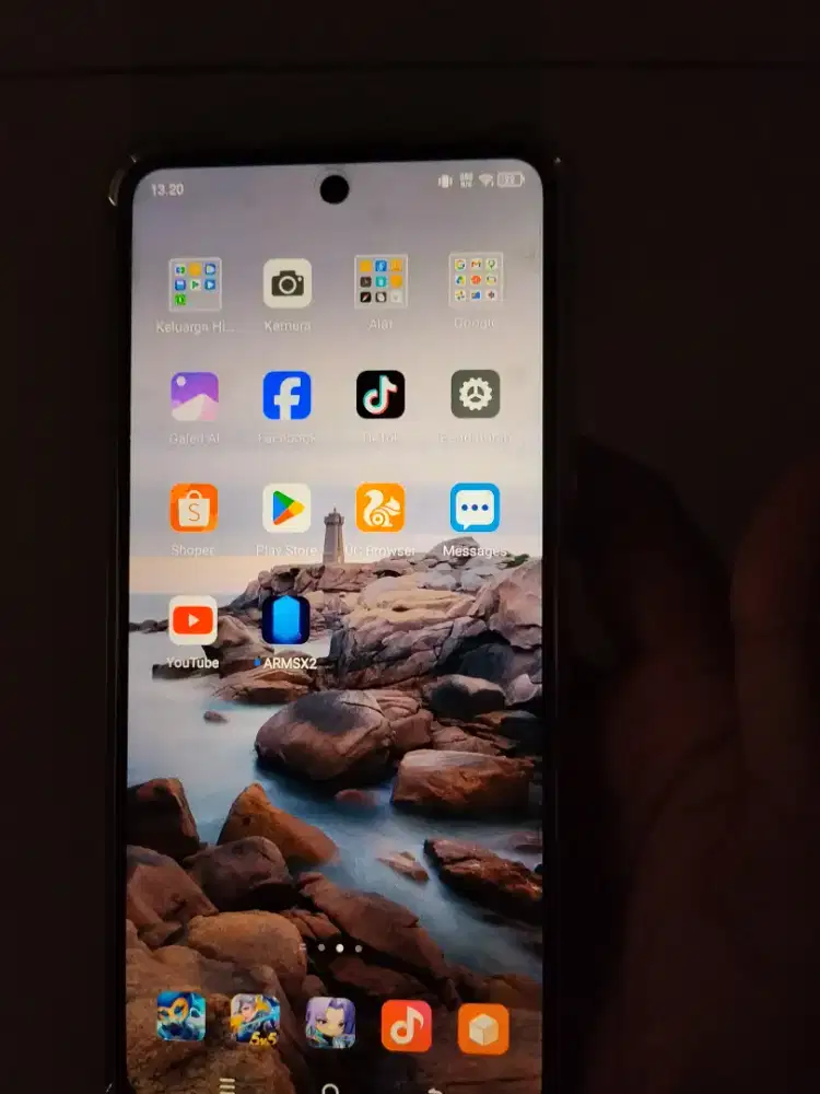 Jual cepat HP Tecno sprak 20 pro, masih mulus bnget jarang kepake