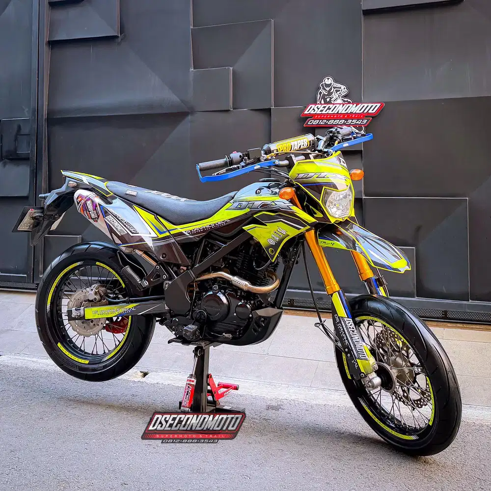 DTRACKER 150 SE‼️TIPE TERTINGGI DIKELASNYA SUPERMOTO SIAP TOURING