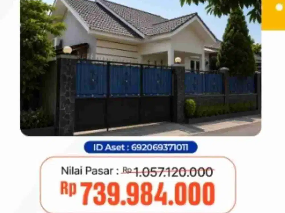 DIJUAL RUMAH LELANG