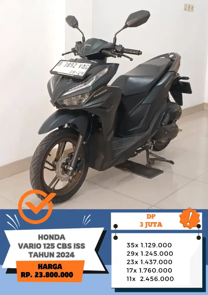 HONDA VARIO 125 CBS ISS TAHUN 2024