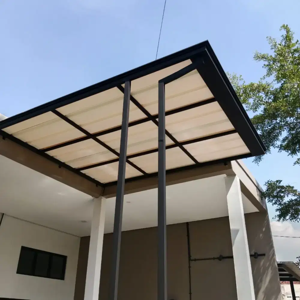 Kanopi atap alderon rs