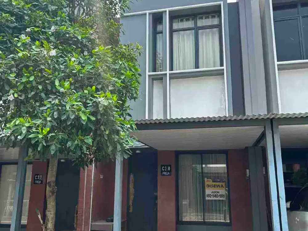 Disewakan Cepat Rumah Murah Bsd City Cluster Freja House