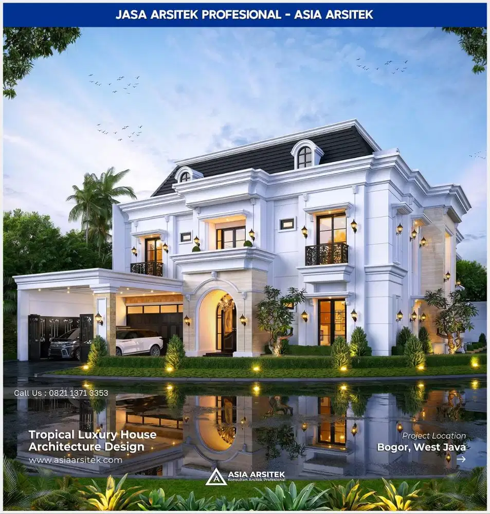 Jasa Arsitek Rumah Tinggal Karawang - Desain Modern