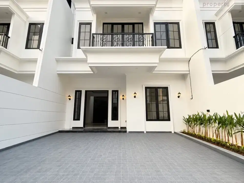 Jual Rumah Cantik Design American Classic Di Pondok Bambu Jakarta Timur