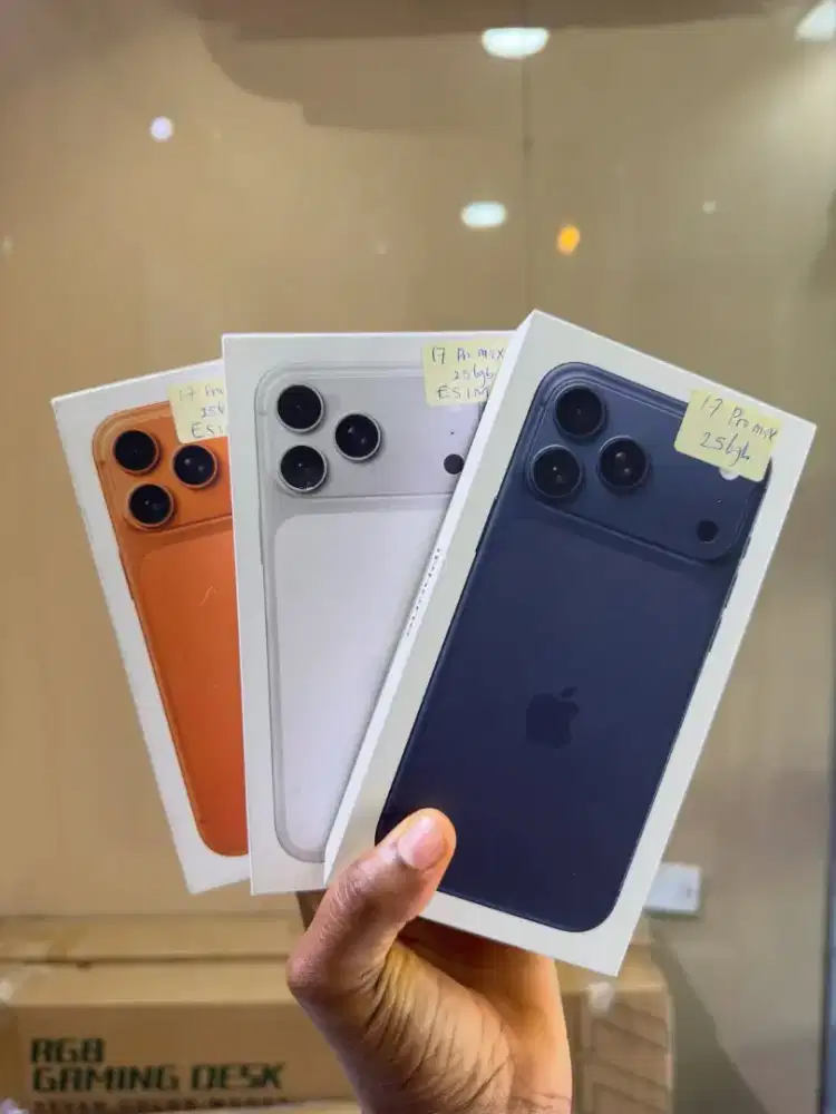Ready IPHONE 17 PRO MAX 256 NEW IBOX