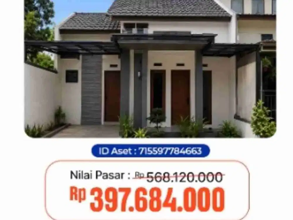 DIJUAL RUMAH LELANG