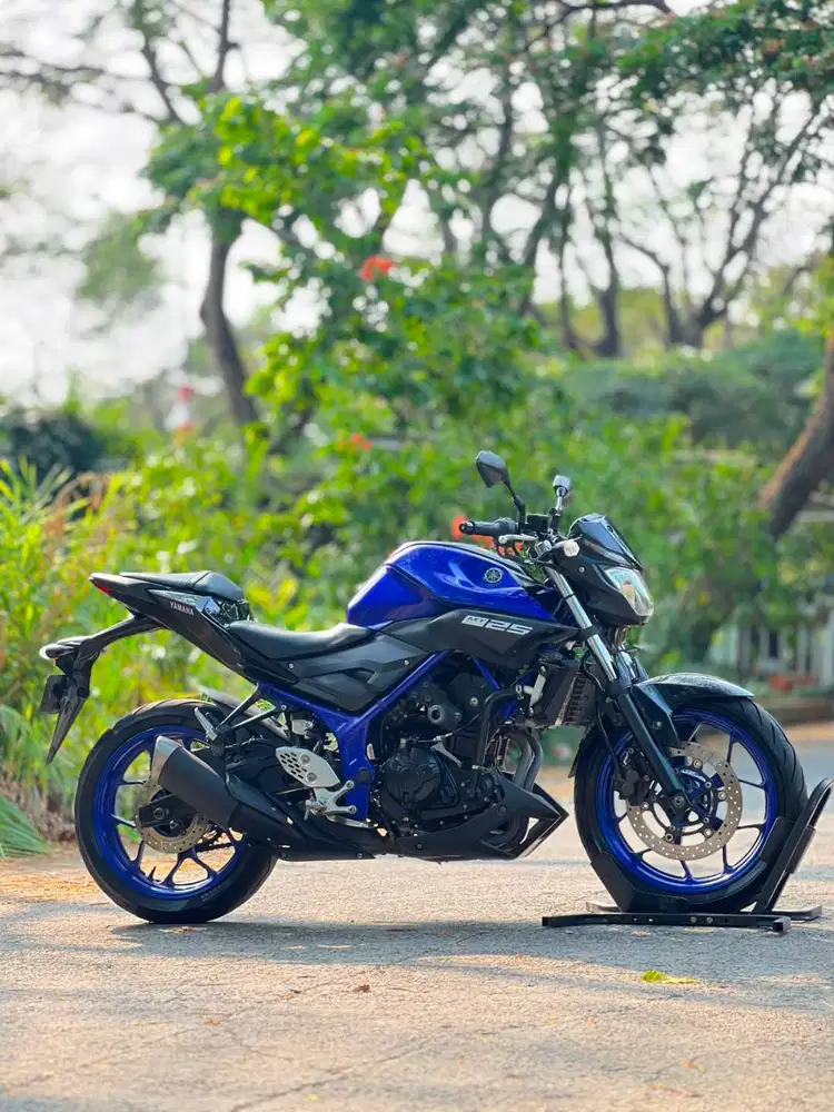 YAMAHA MT25 OLD 2019 BIRU PAJAK PANJANG RASA BARU